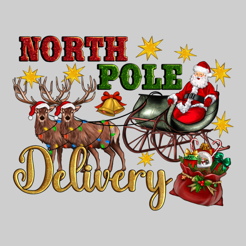 North Pole Delivery Santa Sleigh Premium Tee by Artiststas | Teevron