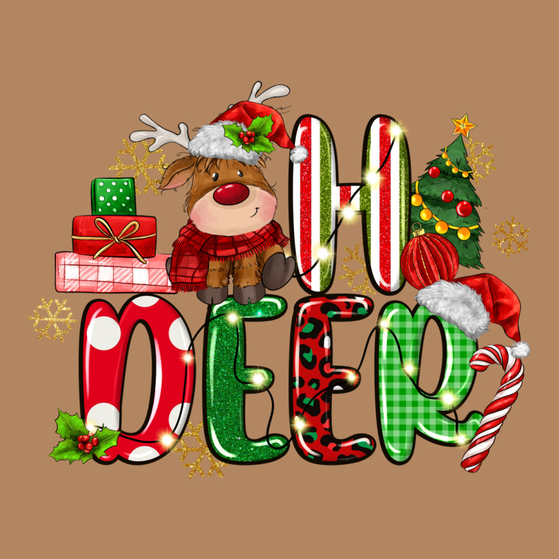 Oh Deer Reindeer Long Sleeve Tee by MaliasSmallBusiness | Teevron