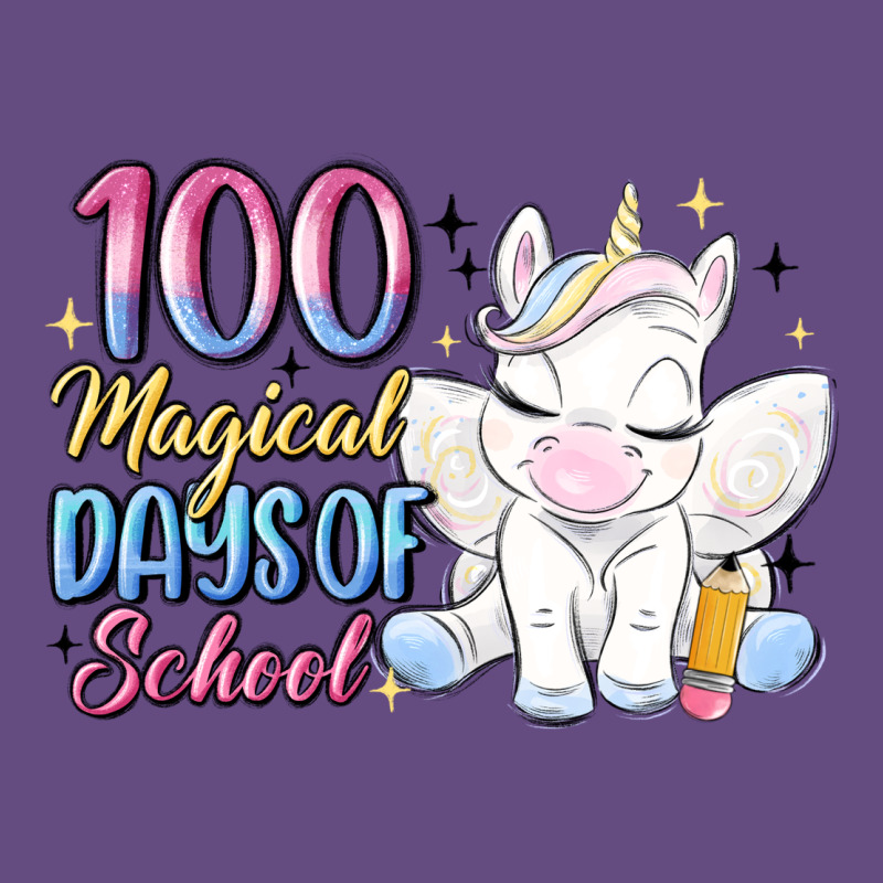 100 Magical Days Of School Vintage Hoodie by MaliasSmallBusiness | Teevron