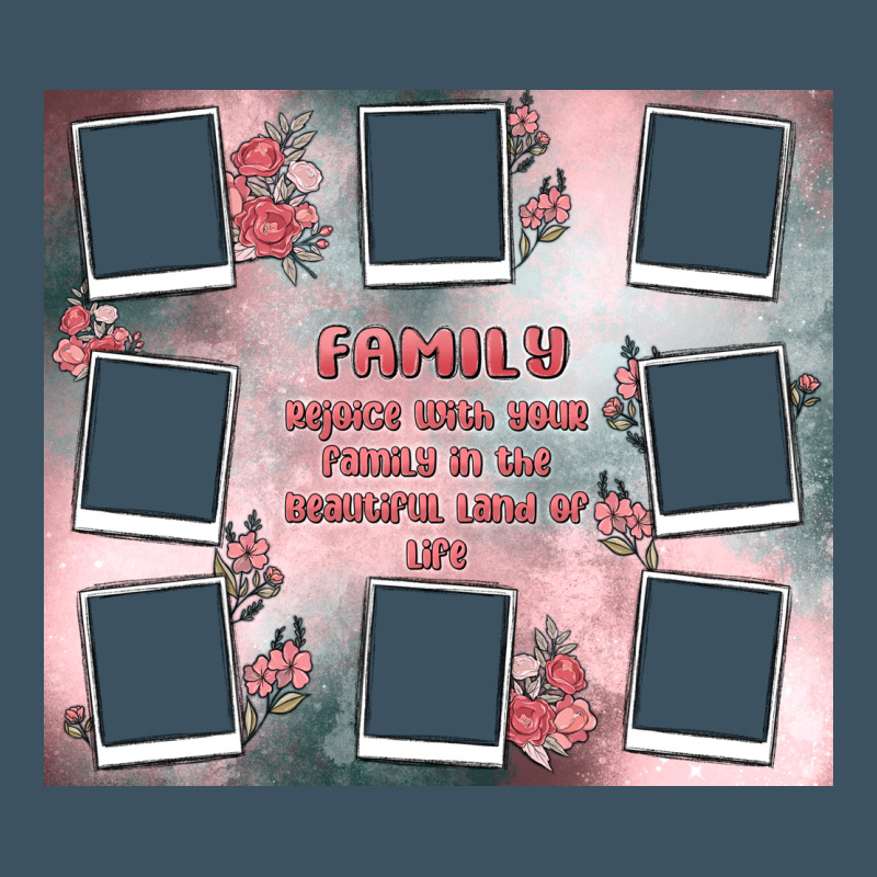 Family Photo Collage Urban Heavy Tee by MaliasSmallBusiness | Teevron