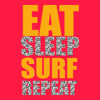 Eat Sleep Surf Repeat Zipper Hoodie | Teevron