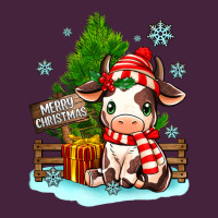 Merry Christmas Cow Long Sleeve Tee | Teevron