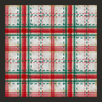 Christmas Plaid Seamless Pattern Heavy Core Tee | Teevron