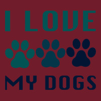 I Love My Dogs Zipper Hoodie | Teevron