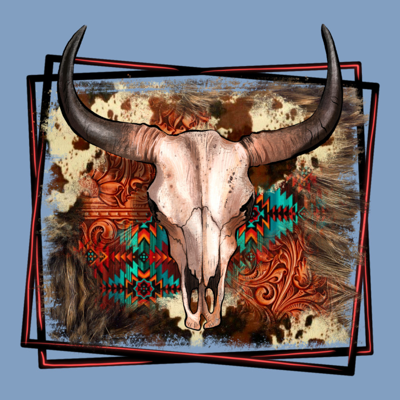 Western Bull Skull Urban Hoodie by FaDigitalArtStudio | Teevron