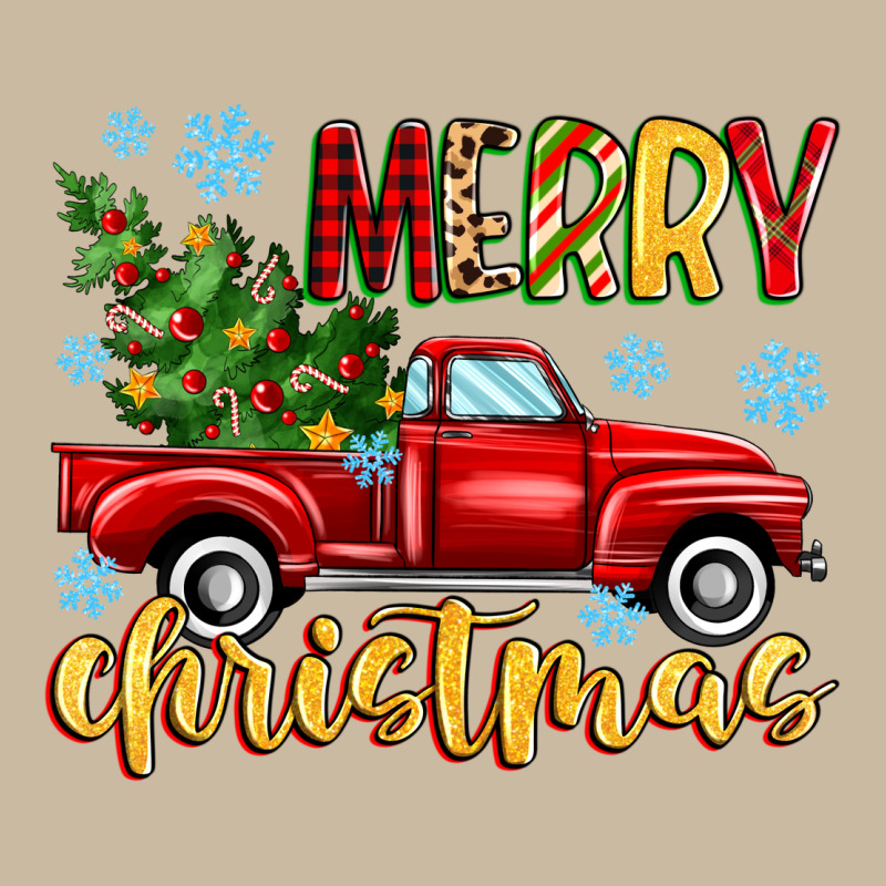 Merry Christmas Truck Long Sleeve Tee by MaliasSmallBusiness | Teevron