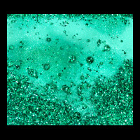 Green Glitter Ladies Tee | Teevron