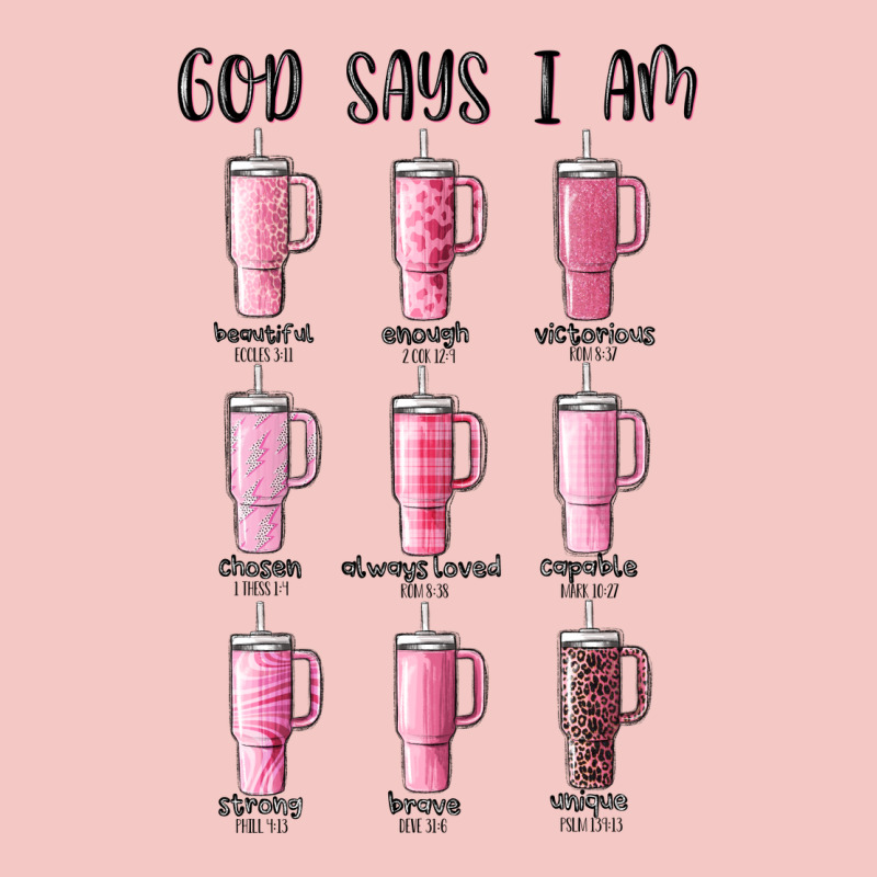 God Says I Am Bible Verse Stanley Urban Heavy Tee by MaliasSmallBusiness | Teevron