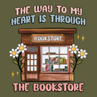 The Way To My Heart Is Through The Bookstore Vintage Tee | Teevron
