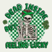 Dead Inside But Feeling Lucky Urban Heavy Tee | Teevron