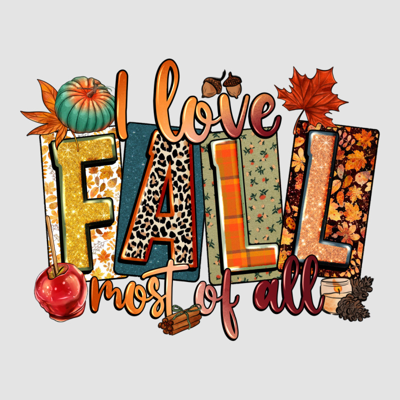 I Love Fall Most Of All Premium Sweatshirt by CowGirlArtShop | Teevron
