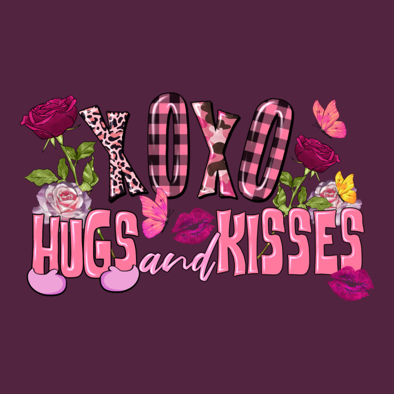 Xoxo Hugs And Kisses Valentine's Day Urban Hoodie by FaDigitalArtStudio | Teevron
