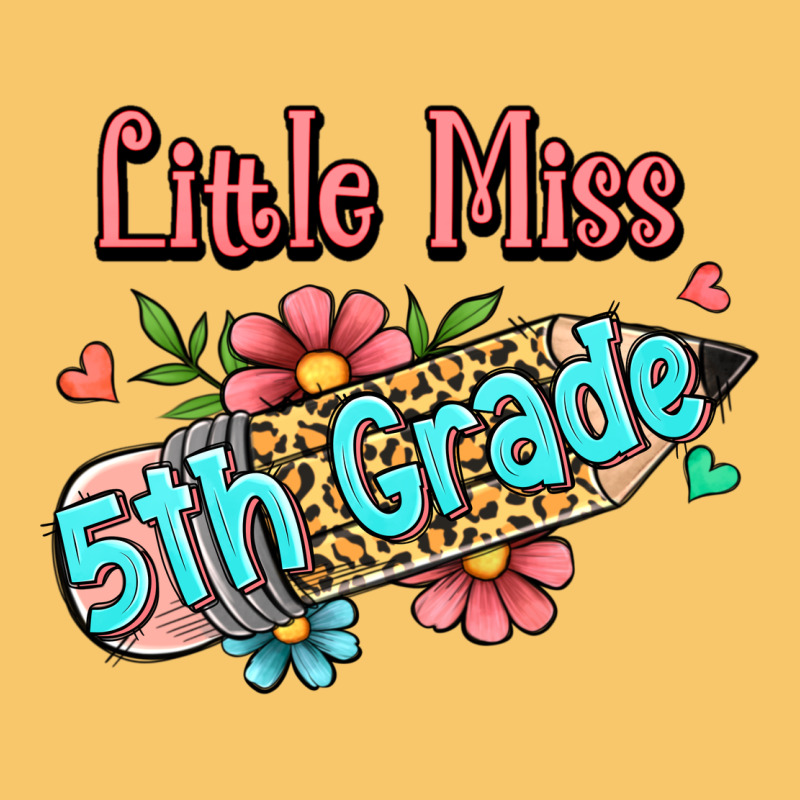 Little Miss Fifth Grade Vintage Hoodie by Jasminsmagicworld | Teevron