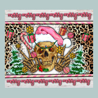 Pink Skeleton  Christmas Heavy Core Tee | Teevron