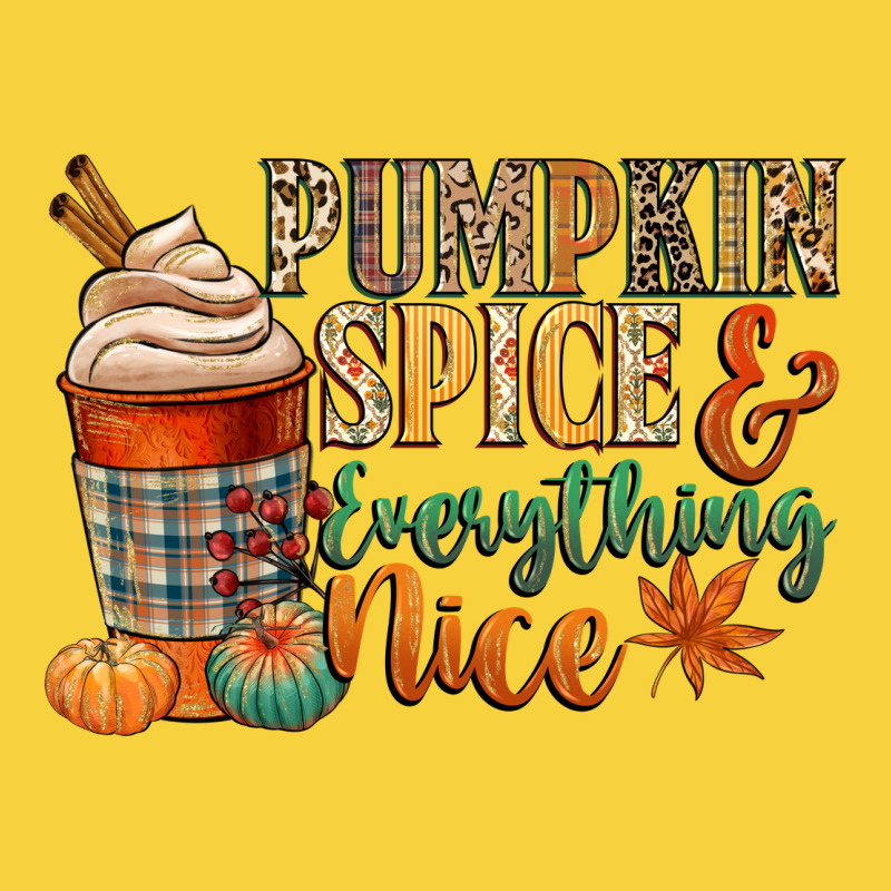 Pumpkin Spice And Everything Nice Premium Sweatshirt by CowGirlArtShop | Teevron