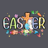 Easter Cross With Bunny Vintage Hoodie | Teevron