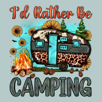 I'd Rather Be Camping Heavy Core Tee | Teevron