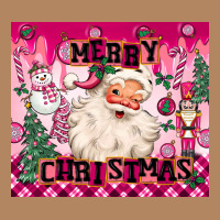 Merry Pink Christmas Santa Long Sleeve Tee | Teevron