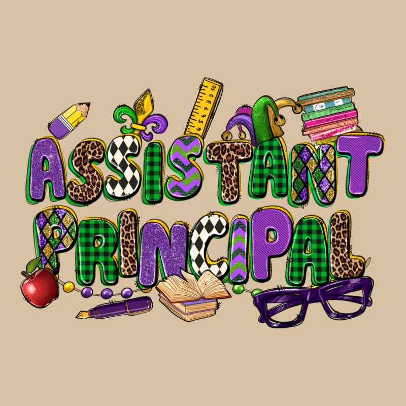 Assistant Principal Mardi Gras Heavyweight Hoodie by CowGirlArtShop | Teevron