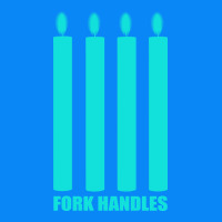Fork Handles Zipper Hoodie | Teevron