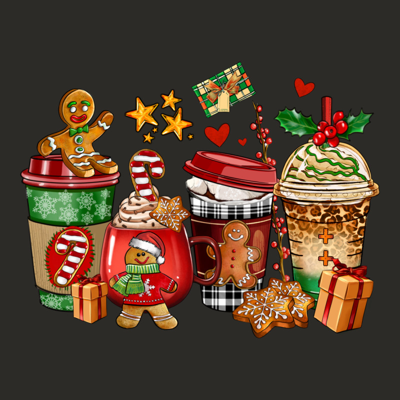 Christmas Cookie Coffee Cups Heavy Core Tee by AdoDesignShop | Teevron