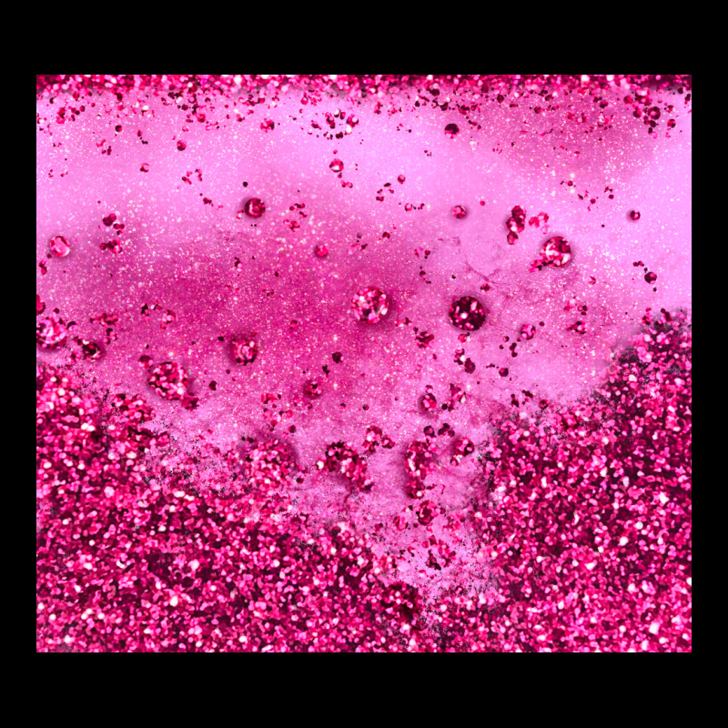 Pink Glitter Ladies Tee by JahusDesignShop | Teevron