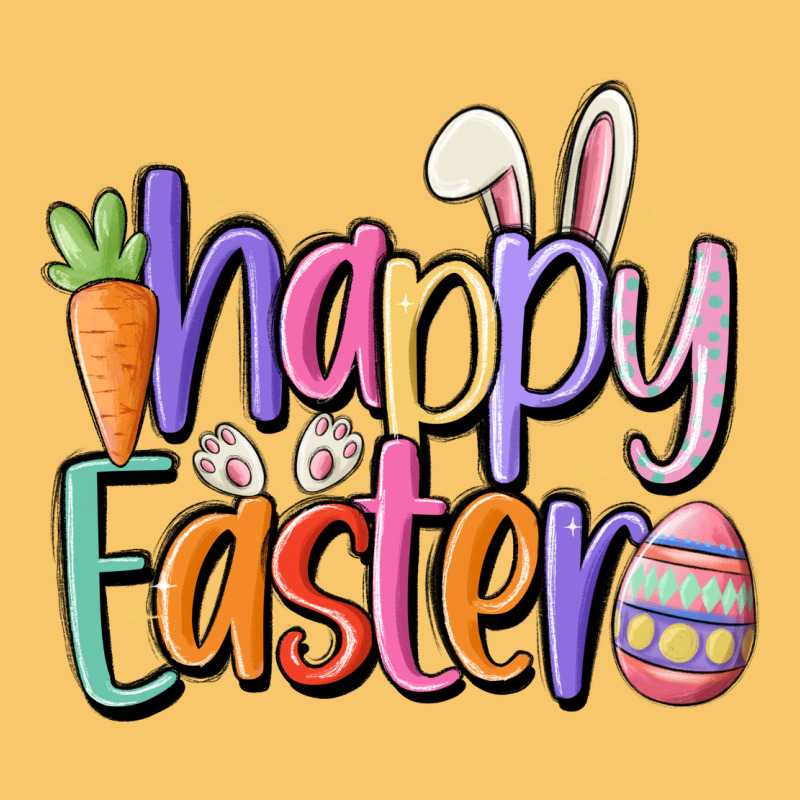 Happy Easter Vintage Hoodie by MaliasSmallBusiness | Teevron