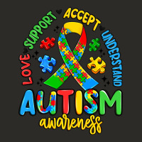 Love Support Accept Understand Autism Awareness Heavy Core Tee | Teevron