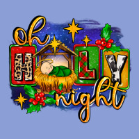 Oh Holy Night With Baby Jesus For Christmas Long Sleeve Tee | Teevron