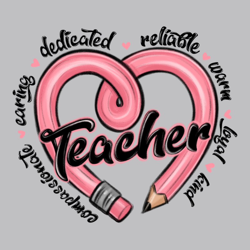 Valentine's Day Pencil Heart Teacher Quotes Classic Tee by MaliasSmallBusiness | Teevron