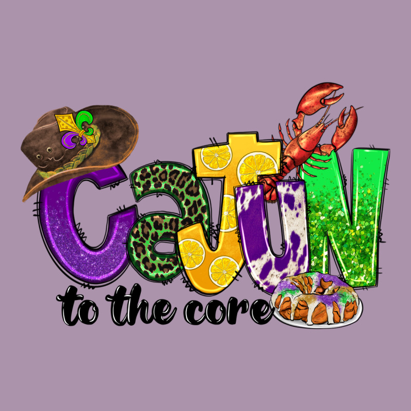 Cajun To The Core Mardi Gras Heavyweight Hoodie by CowGirlArtShop | Teevron
