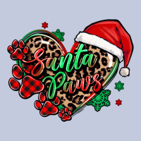 Santa Paws Christmas Heart Long Sleeve Tee | Teevron