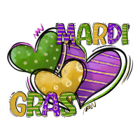 mardi gras heart | Teevron