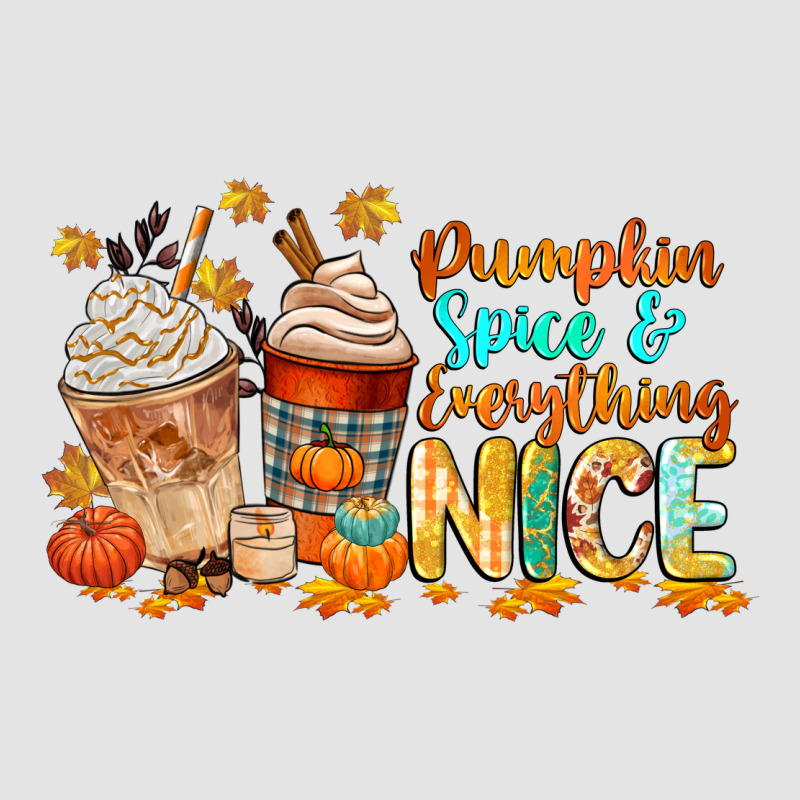 Pumpkin Spice And Everything Nice Premium Sweatshirt by CowGirlArtShop | Teevron