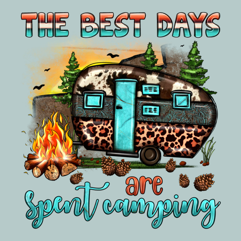 The Best Days Are Spent Camping Heavy Core Tee by JahusDesignShop | Teevron