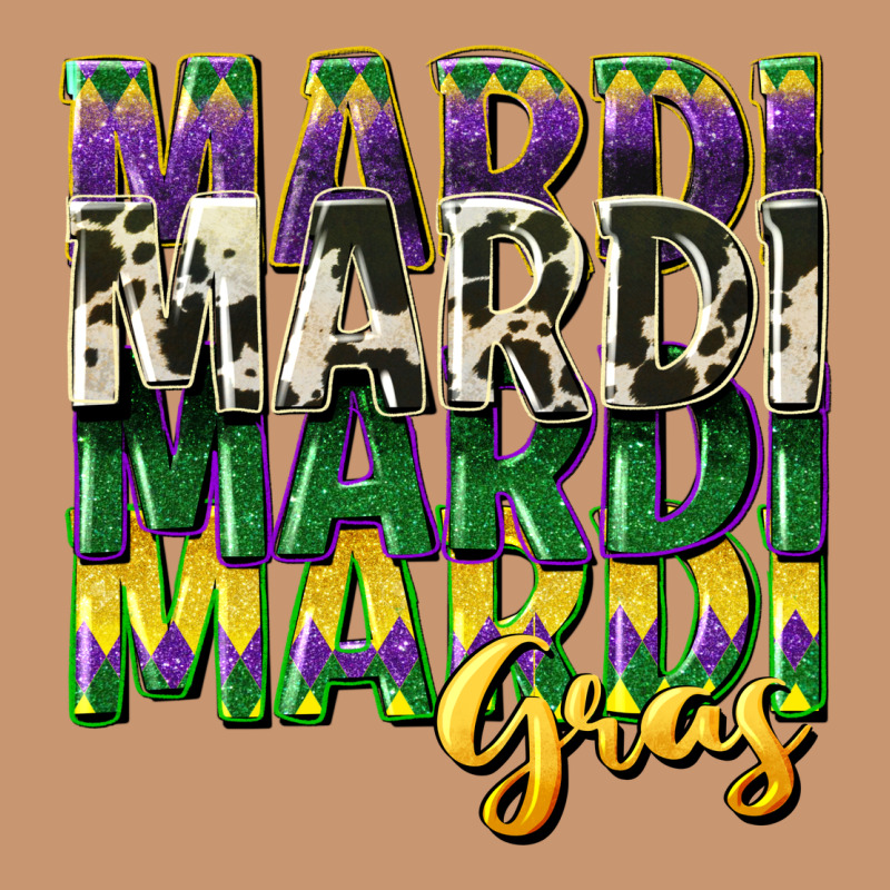 Cowhide Mardi Gras Heavyweight Hoodie by CowGirlArtShop | Teevron