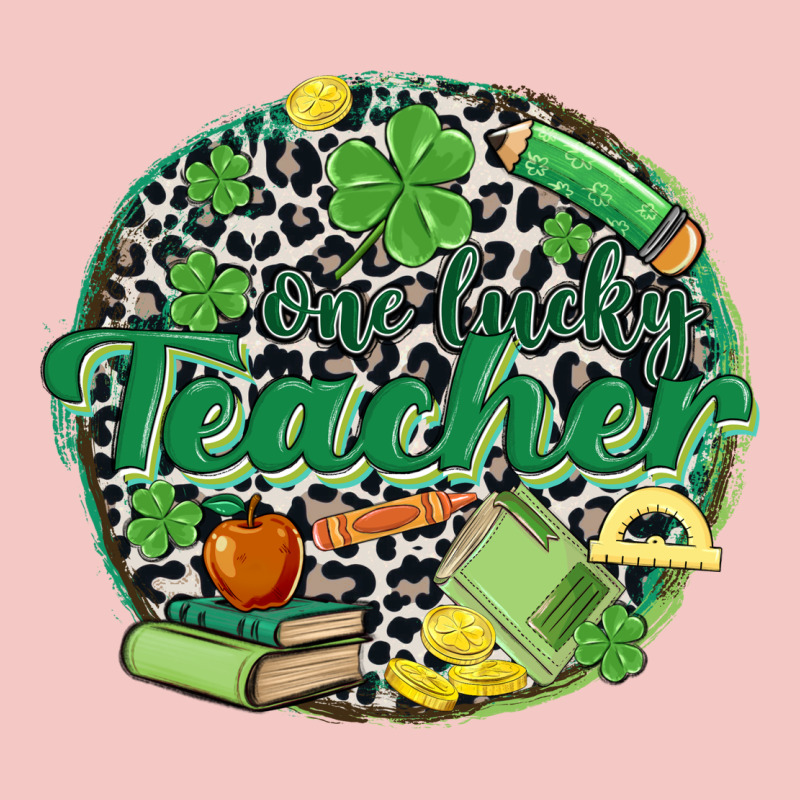 One Lucky Teacher Urban Heavy Tee by MaliasSmallBusiness | Teevron