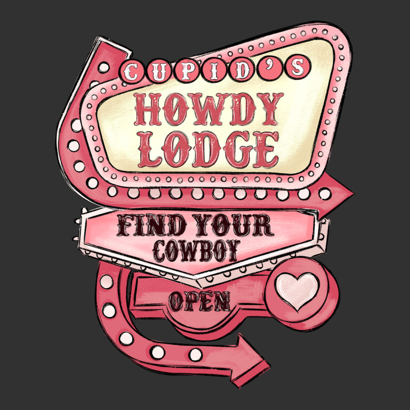 Cupids Howdy Lodge Find Your Cowboy Open Urban Heavy Tee by MaliasSmallBusiness | Teevron