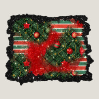 Christmas Ornament Background Heavy Core Tee | Teevron