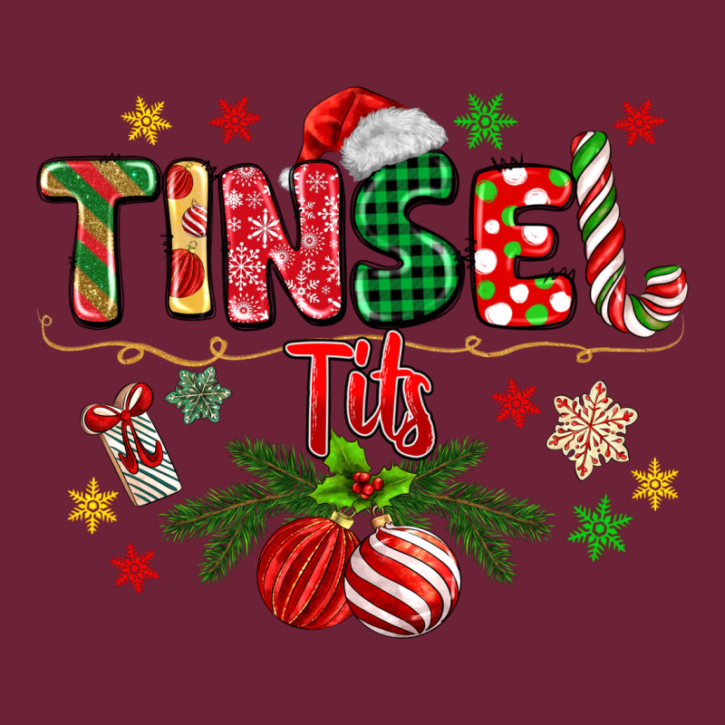 Tinsel Tits Long Sleeve Tee by MaliasSmallBusiness | Teevron