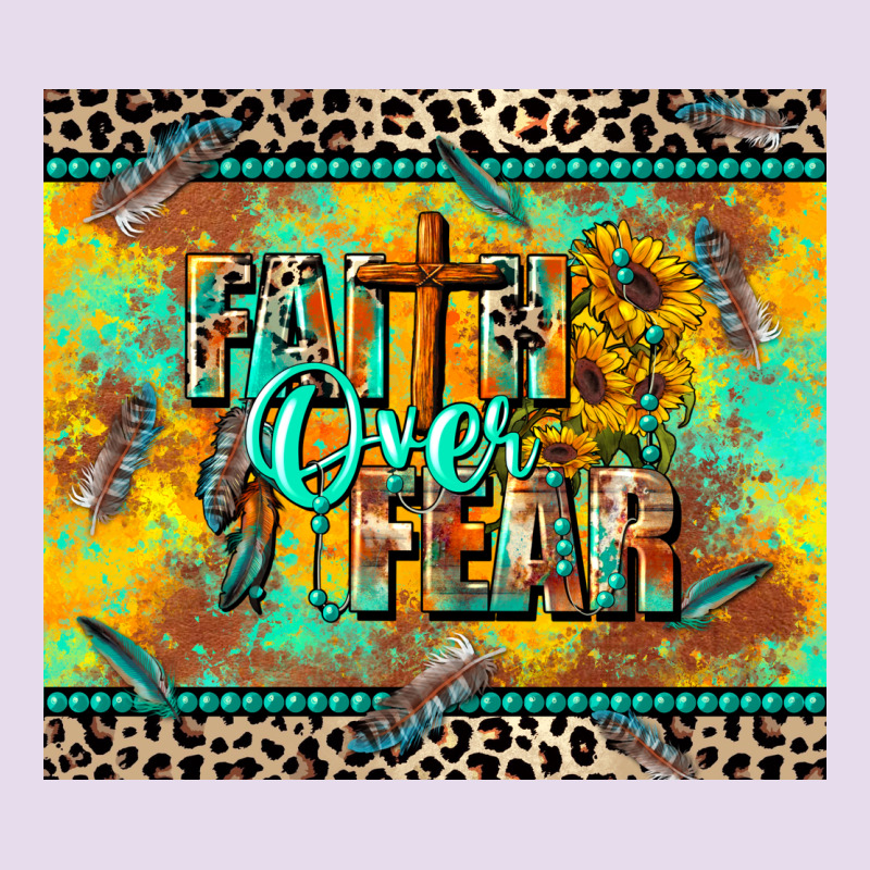 Faith Over Fear Premium Hoodie by CowGirlArtShop | Teevron