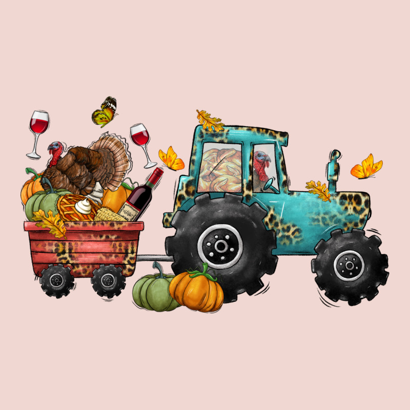 Thanksgiving Tractor Premium Sweatshirt by CowGirlArtShop | Teevron