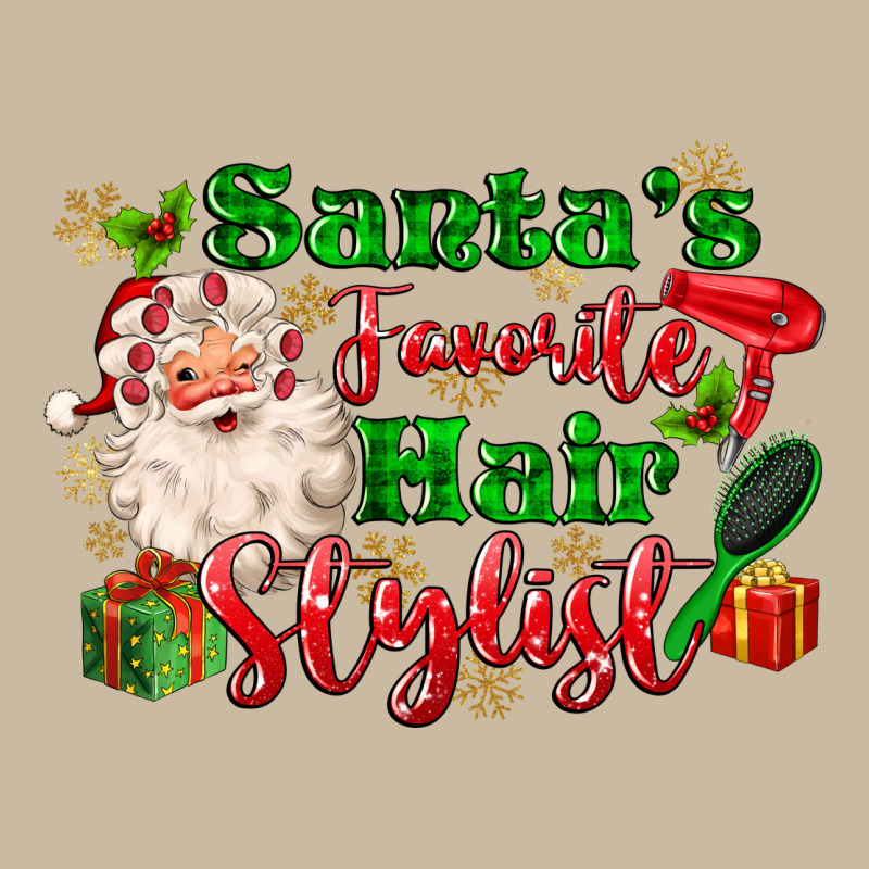 Santas Favorite Hair Stylist Long Sleeve Tee by MaliasSmallBusiness | Teevron