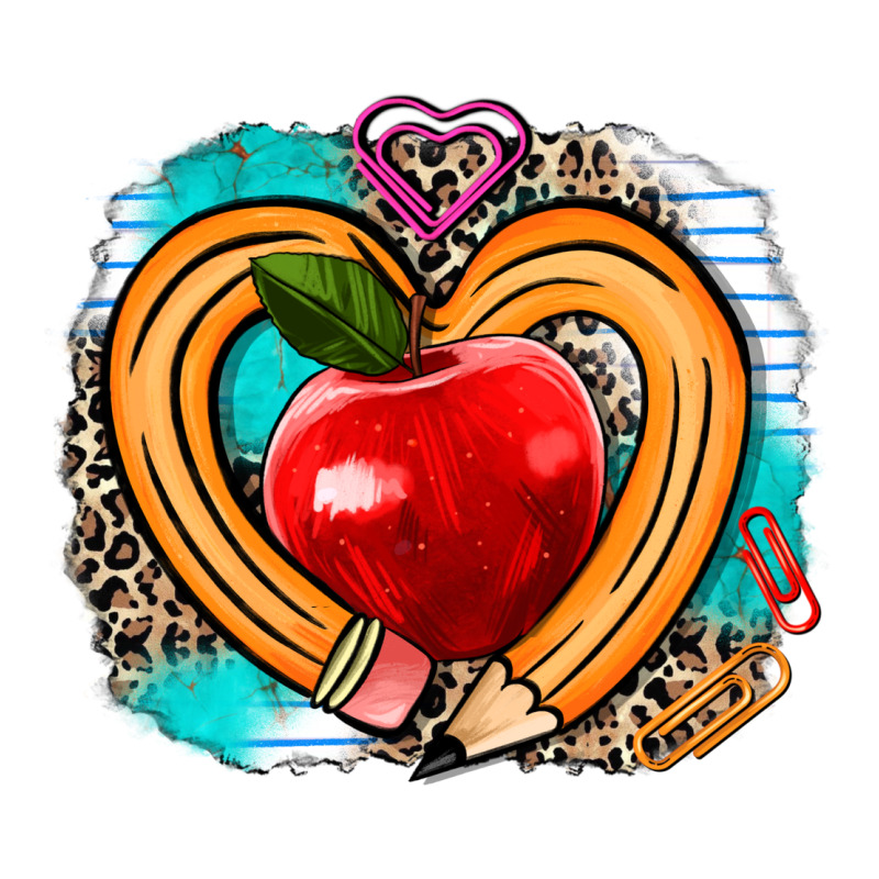 Teacher Heart Pen Ladies Tee by AdoDesignShop | Teevron