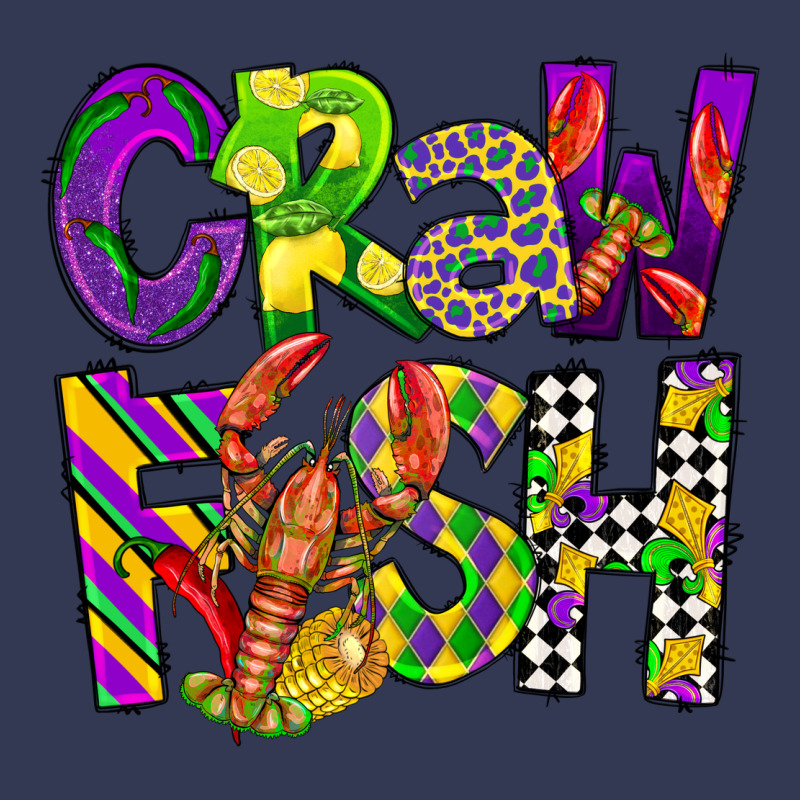 Crawfish Mardi Gras Heavyweight Hoodie by CowGirlArtShop | Teevron