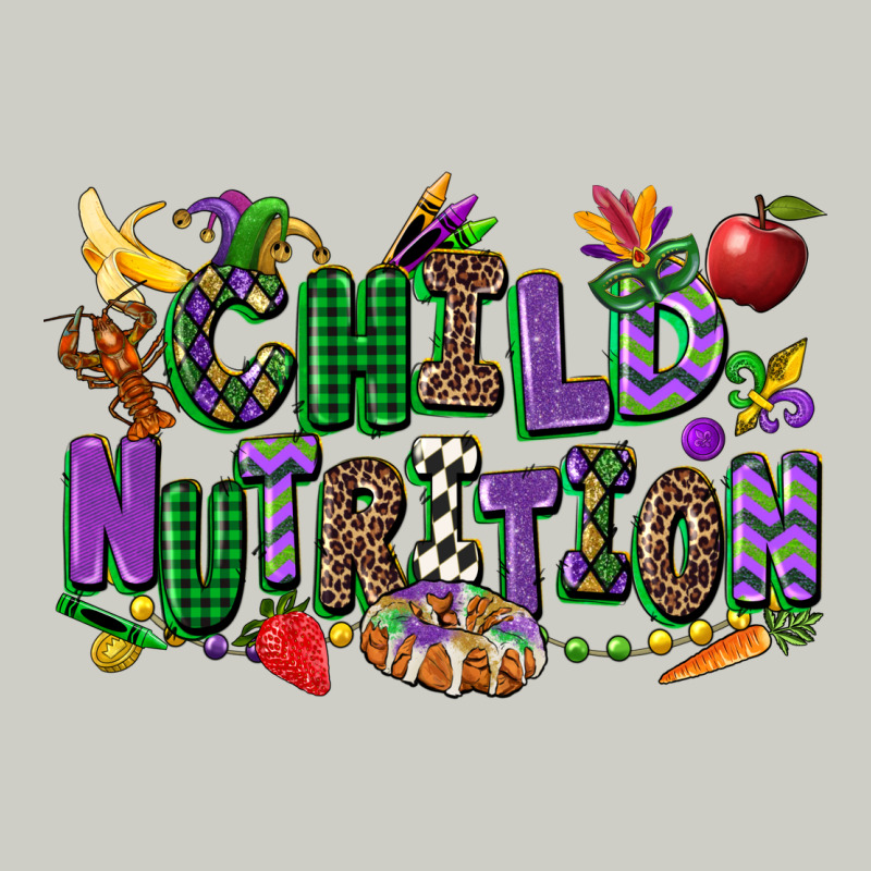 Child Nutrition Mardi Gras Cowgirl Heavyweight Hoodie by CowGirlArtShop | Teevron