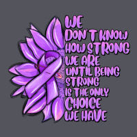 Purple Pancreatic Cancer Sunflower And Cancer Ribb Vintage Hoodie | Teevron