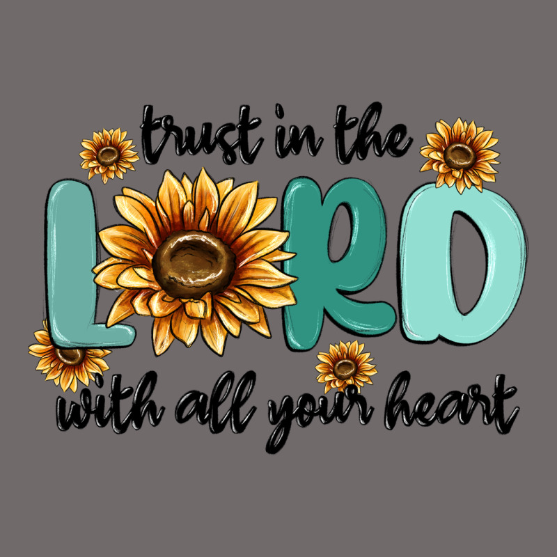 Trust In The Lord With All Your Heart Urban Heavy Tee by MaliasSmallBusiness | Teevron