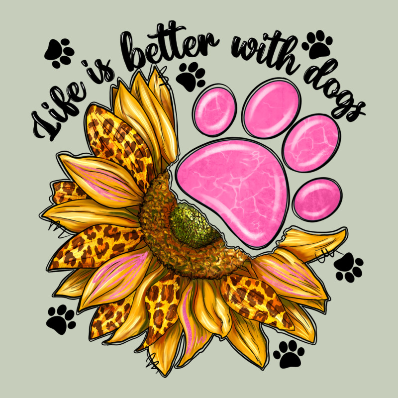 Life Is Better With Dogs Classic Tee by NancyCooperArtShop | Teevron