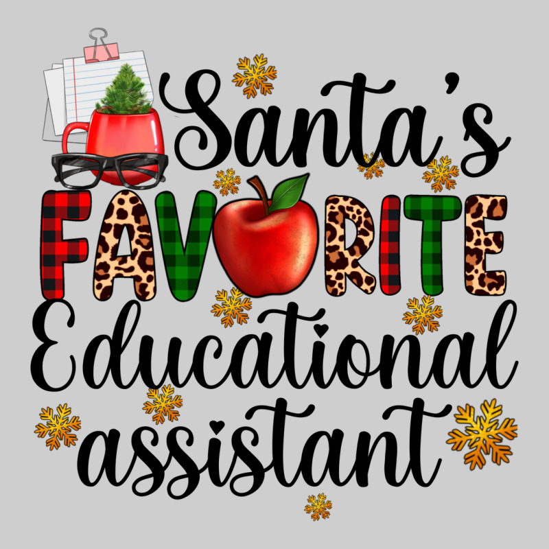 Santa's Favorite Educational Assistant Premium Tee by AdoDesignShop | Teevron